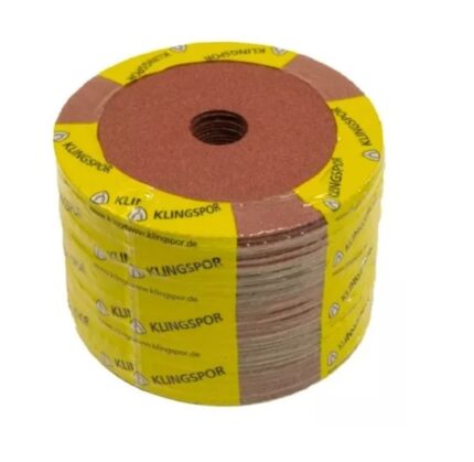 DISCO DE FIBRA OX ALUM 115x22.2 GRANO 100 KLINGSPOR