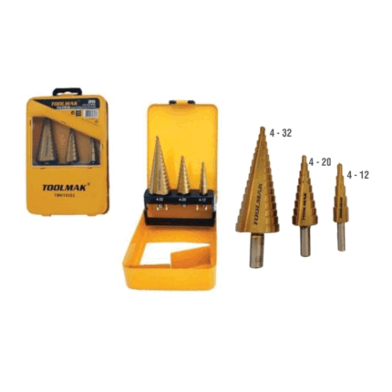 JUEGO MECHA ESCALONADA 3PC ESTUCHE METALICO
