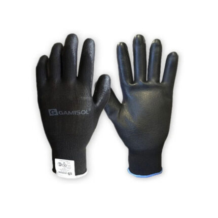GUANTE POLIESTER BAÑO PU NEGRO TALLE 10 PU1001