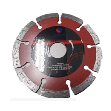 DISCO DIAM SEGMENTADO BRACO 115 MM