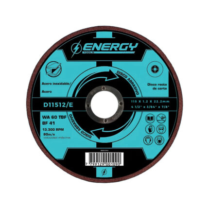 DISCO DE CORTE ENERGY 115 x1.6 x 22.2