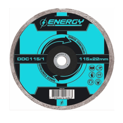 DISCO DIAMANT CONTINUO 115 MM ENERGY