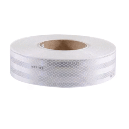 CINTA ROLLO 15M DE BANDA REFLECT VEHIC DE 5CM BLANCA