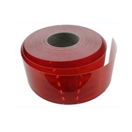CINTA ROLLO 15M DE BANDA REFLECT VEHIC GENERICA 7.5 CM ROJO