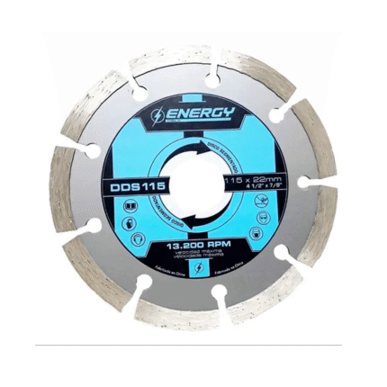 DISCO DIAM SEGMENTADO 180 MM ENERGY