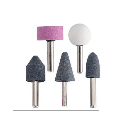 PIEDRA DE DESBASTE P/ TALADRO SET x 5 piezas