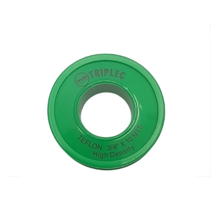 TEFLON VERDE 3/4X10 MTS ALTA DENSID (blister x10unid) ($xU)