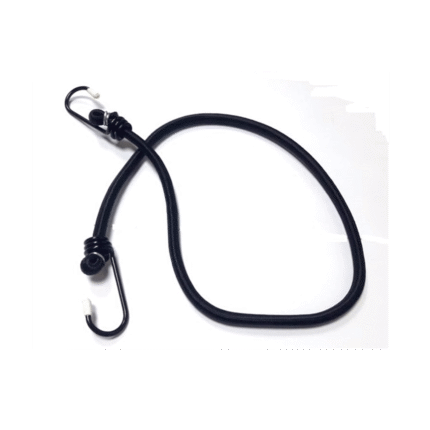 TENSOR ELASTICO CON GANCHOS 0.8 M x 7MM DIAM