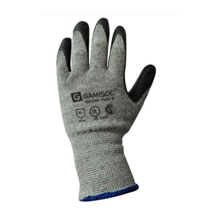 GUANTE G13 ALGODON FORTE BAÑADO PU NEGRO T10