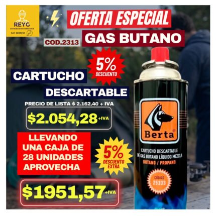OFERTA GAS BUTANO